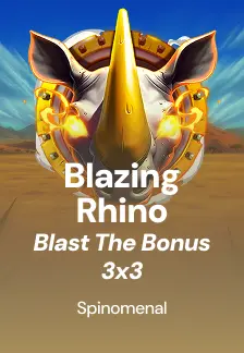Blazing Rhino - Blast The Bonus 3x3